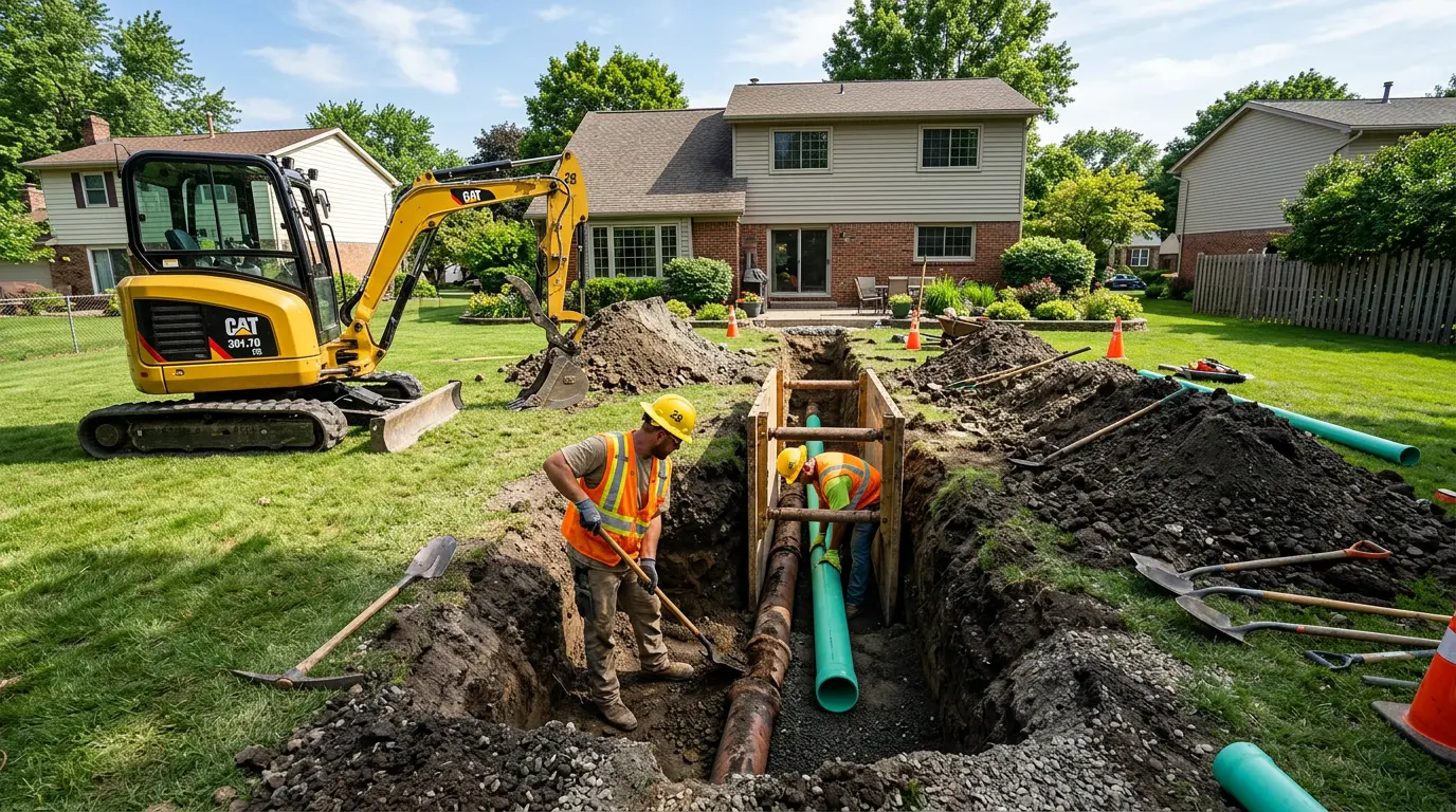 Sewer Line Repair in Ludlow, MA